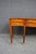 Late 20th Century Maitland-Smith Mahogany Inlaid Console Table With Six Drawers and Brass Paw Feet For Sale - Image 5 of 15