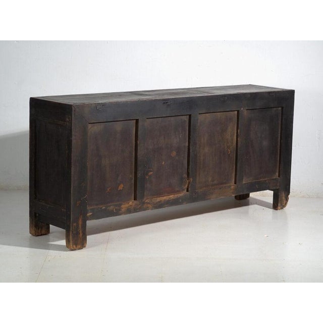 Antique Black Painted Sideboard For Sale - Image 11 of 13