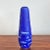 A beautiful teardrop-shaped vase in a running Franz Klein blue lava-like glaze produced in the former GDR by Ralf and...