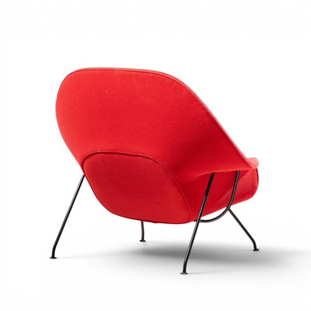 Metal Eero Saarinen for Knoll Mid Century Womb Chair For Sale - Image 7 of 9