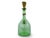 This vintage hand-blown green glass chiller decanter (or porrón) is a charming marriage of rustic Mediterranean tradition...