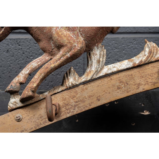 Metal Late 19th Century Butchers Rack Crest by Brecht For Sale - Image 7 of 17