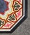 2020s Beige - Multicolor Moroccan Hand-Painted Floral Accent Table For Sale - Image 5 of 6
