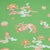 Chinoiserie Sample - Schumacher Hanlun Dragon Embroidery Fabric in Green For Sale - Image 3 of 3