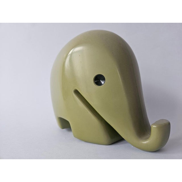 Mid-Century Money Box Elephant attributed to Luigi Colani for Drumbo, 1970s For Sale - Image 6 of 14