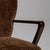 1940s Mid-Century Modern Brown Wood Pair of Club Chairs For Sale In Greensboro - Image 6 of 13