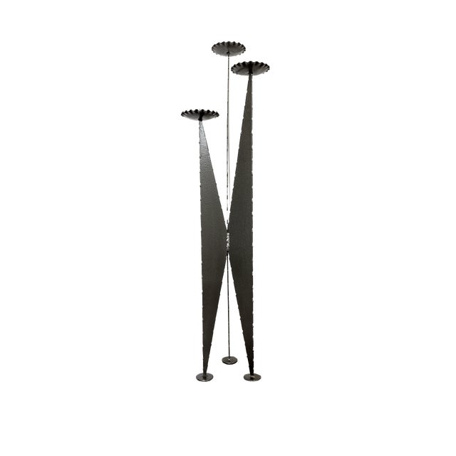 Metal Tall Candleholder, 1970s For Sale - Image 15 of 15