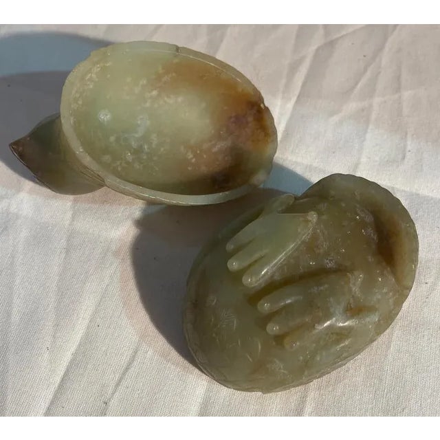 Jade Bird-Shaped Boxes, 1800s, Set of 2 For Sale - Image 7 of 9
