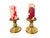 Vintage Metal Candlestick Pair For Sale - Image 9 of 10