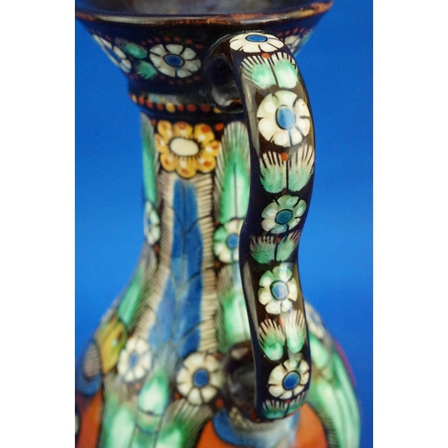 Ceramic Vase from Jean Wanzenried's Thun Factory, Switzerland, Late 19th Century For Sale - Image 18 of 18