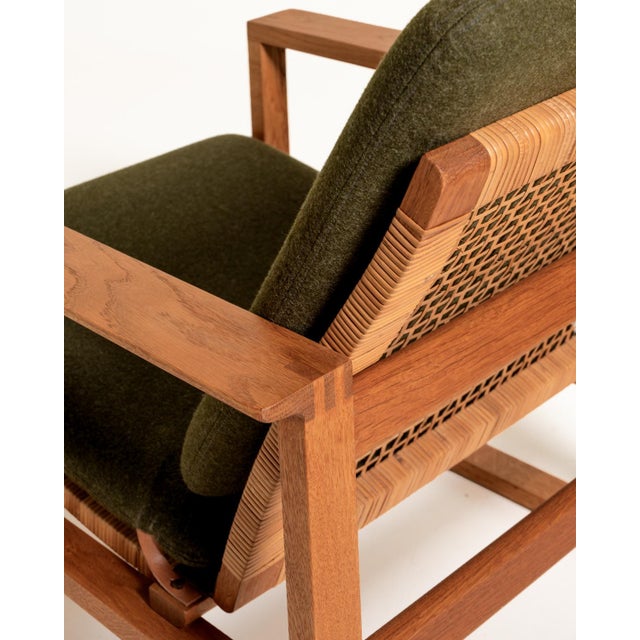 1950s Medestolen Lounge Chairs by Børge Mogensen for Fredericia, 1956, Set of 2 For Sale - Image 5 of 15