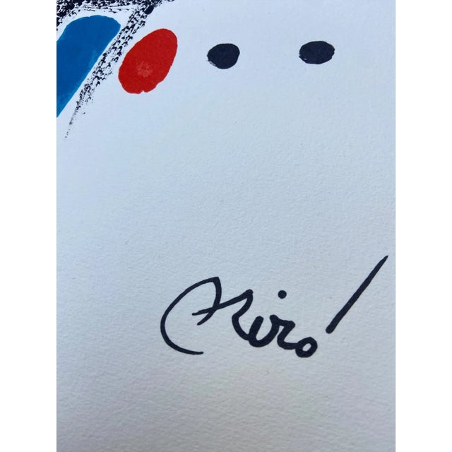 Joan Miró, Maravillas con variaciones No.6, 1975, Lithograph For Sale - Image 4 of 6