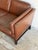 Damgaardens Møbler Brown Leather Loveseat Danish Mid-Century Modern 1970s For Sale In Los Angeles - Image 6 of 13