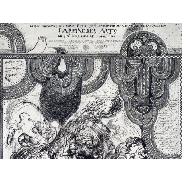 Johannes Gachnang, Antonius Höckelmann, Georg Baselitz, Hand-Signed Etching, 1966, Paper For Sale - Image 4 of 18