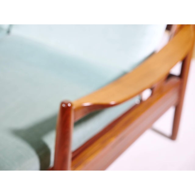 1960s Mid-Century Danish Teak Sofa, 1960s For Sale - Image 5 of 15