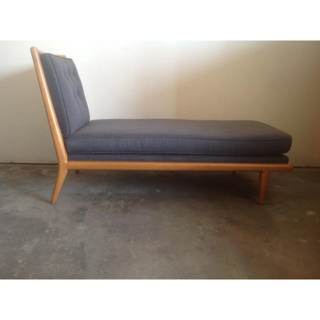 Mid-Century Modern Style Chaise For Sale - Image 5 of 6