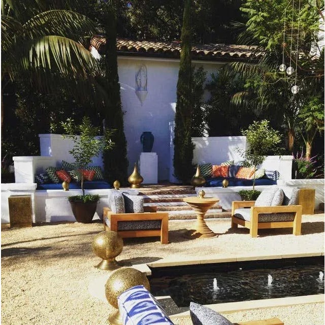 Brown Walnut Stacked Disc Side Table For Sale - Image 8 of 8