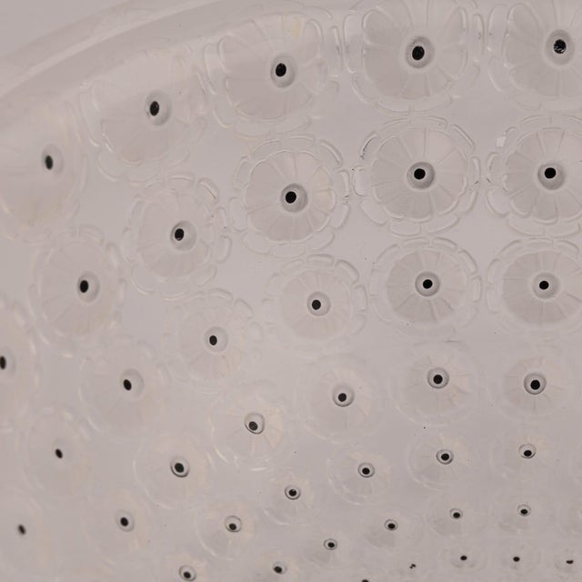 Vintage French Nemours Glass Bowl by Lalique, 1920s For Sale - Image 8 of 14