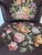 Antique French Neoclassical Carved Mahogany Armchair With Floral Needlepoint Upholstery For Sale - Image 4 of 13