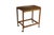 Mid-Century Modern Mid Century Danish Walnut Folding Rolling Bar Cart Trolley Dry Bar MCM For Sale - Image 3 of 18