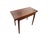 Brown 1960's Svend Langkilde Attributed Folding Table For Sale - Image 8 of 9