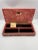 Mid 20th Century Mid 20th Century Incolay Stone Jewelry Box “Cameo” in Dark Rose For Sale - Image 5 of 13