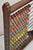 Large Vintage Mongolian Wooden Math Abacus With Painted Wooden Balls For Sale In Philadelphia - Image 6 of 9