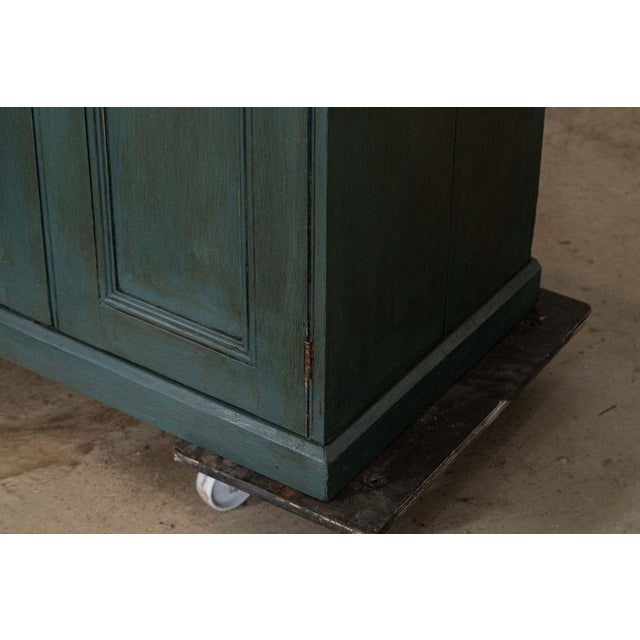 English Painted Pine Dresser Base, 1880s For Sale - Image 14 of 18