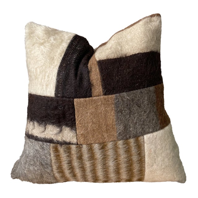 Vintage Kilim Pathcwork Turkish Patchwork Pillow Cover For Sale