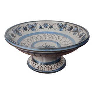 Vintage German Studio Pottery Bowl from Fischlandkeramik, 1970s For Sale
