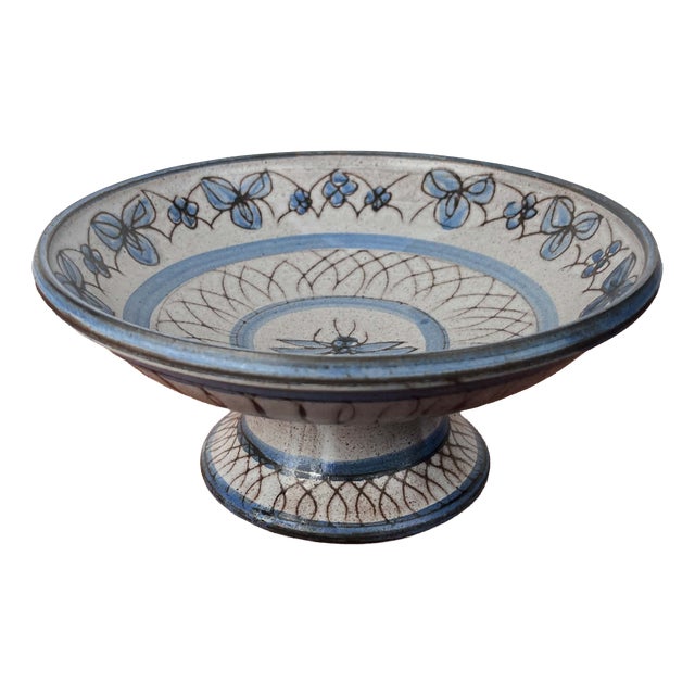 Vintage German Studio Pottery Bowl from Fischlandkeramik, 1970s For Sale