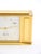Tiffany and Co. Tiffany & Co. Gilt Bronze Rectangular Desk Clock With Volumatic Dial, Circa 1960 For Sale - Image 4 of 14