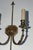 1950s bronze wall sconces with Arrows and Effigy of the Sun King by Louis Gau - a Pair For Sale - Image 6 of 12