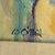 Textile Mid Century Original Oil Painting With Flowers, Fruit, Copper Pot. Bright and Large Canvas. For Sale - Image 7 of 10