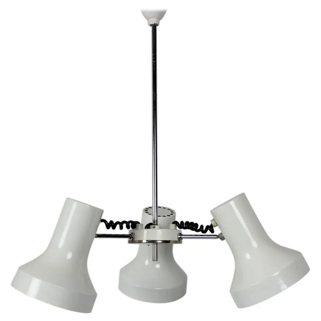 Mid-Century Chandelier, 1970s For Sale - Image 9 of 9