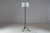 Black Brutalist Floor Lamp in Twisted Black Metal, 1930s For Sale - Image 8 of 10