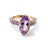 Not Yet Made - Made To Order Bochic “Orient” Natural Amethyst & Lilac Tanzanite Ring Set 18K Gold & Silver For Sale - Image 5 of 10