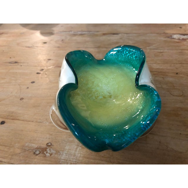 Mid-Century Modern Mid Century Modern Murano Glass Bowl For Sale - Image 3 of 7