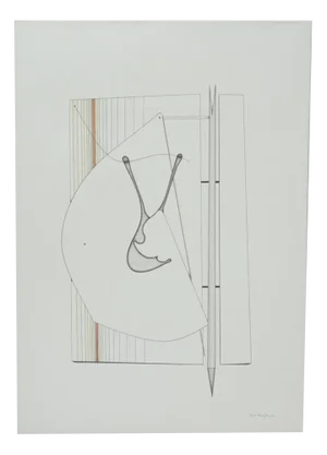 Nils Haglund, #022 Drawing, 1979, Pencil on Paper