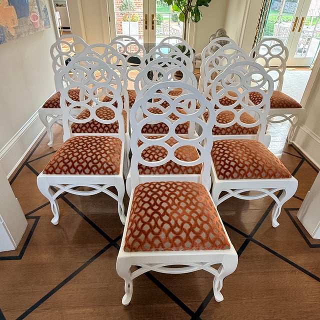 2020s Set of 12 Loop Dining Chairs For Sale - Image 5 of 11
