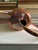 Vintage Copper Watering Can With Long Spout and Aged Patina For Sale - Image 12 of 12