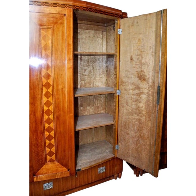 Inlaid Bedroom Furniture by Caspar Hrazdil, 1890s, Set of 8 For Sale - Image 10 of 18