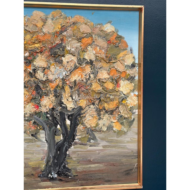 Nils Olsson, Chestnut Tree in Bloom, 1950s, Oil Painting on Canvas, Framed For Sale - Image 13 of 18