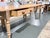 Early 20th Century Antique English Pine Farmhouse Dining Table With Two Drawers For Sale In New York - Image 6 of 9