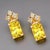Natural Sapphire Diamond Earrings 14k Gold 1.74 TCW Certified For Sale - Image 9 of 18