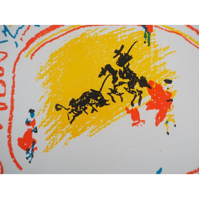 Pablo Picasso, The Little Bullfight, Original Lithograph For Sale - Image 4 of 7