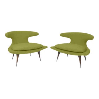 Modern Medellin Horn Chairs - a Pair For Sale