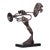 Wildwood Contemporary Cast Iron Trumpeter For Sale