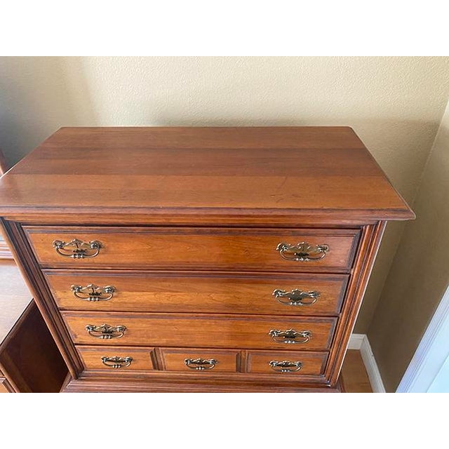1960s Thomasville Collectors Cherry Chest on Chest Chairish