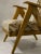 Wood Set of French Armchairs, 1950s For Sale - Image 7 of 8